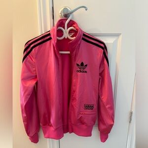 Vintage Pink Adidas Jacket